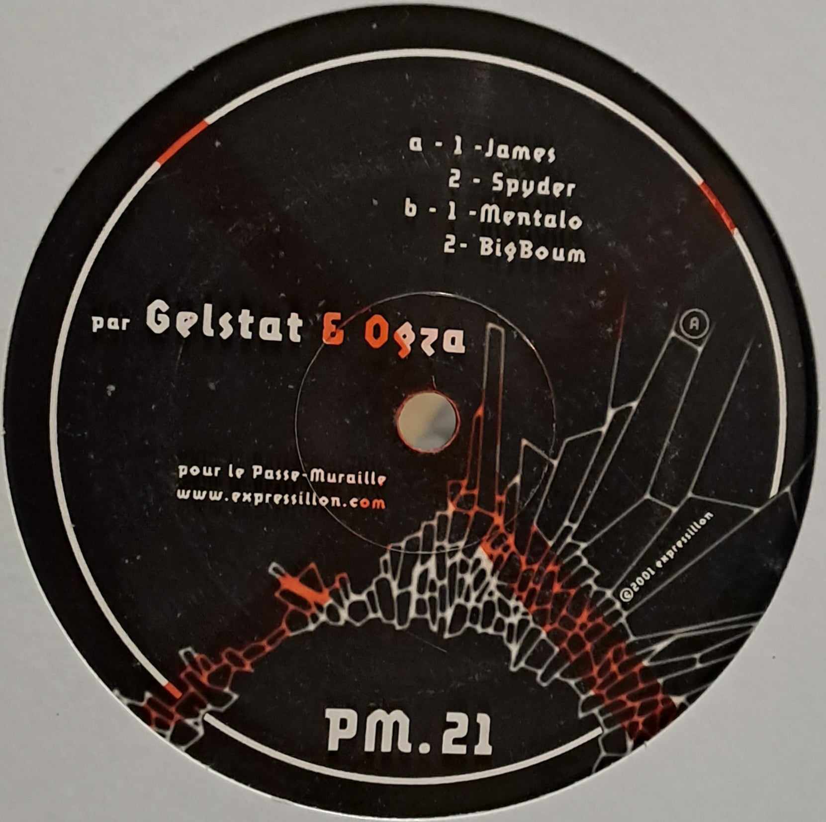 Passe-Muraille 21 - vinyle freetekno
